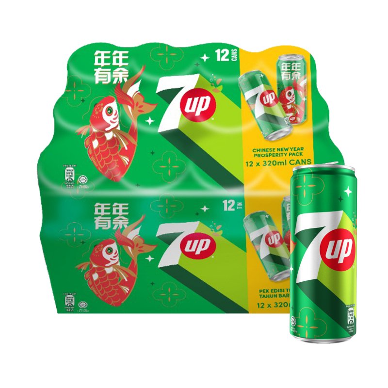 7UP TIN 12*320ML PROMO