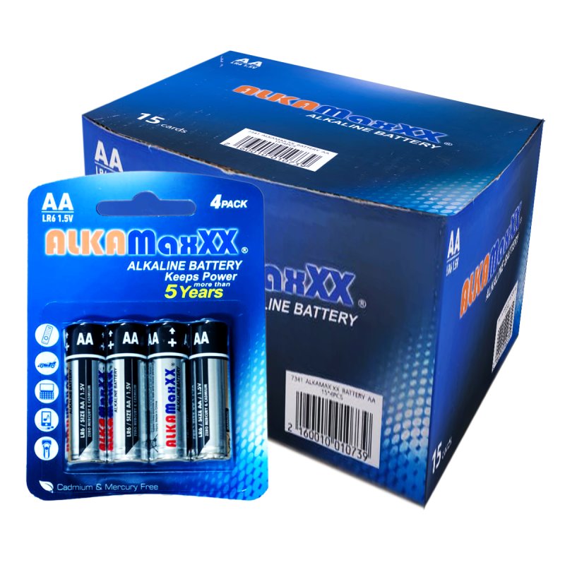 ALKAMAX XX BATERI AA 15*4S