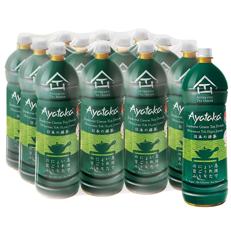 AYATAKA TEH HIJAU 12*1.5L