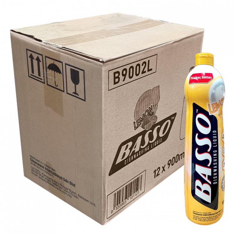 BASSO PENCUCI PINGGAN LEMON 12*900ML