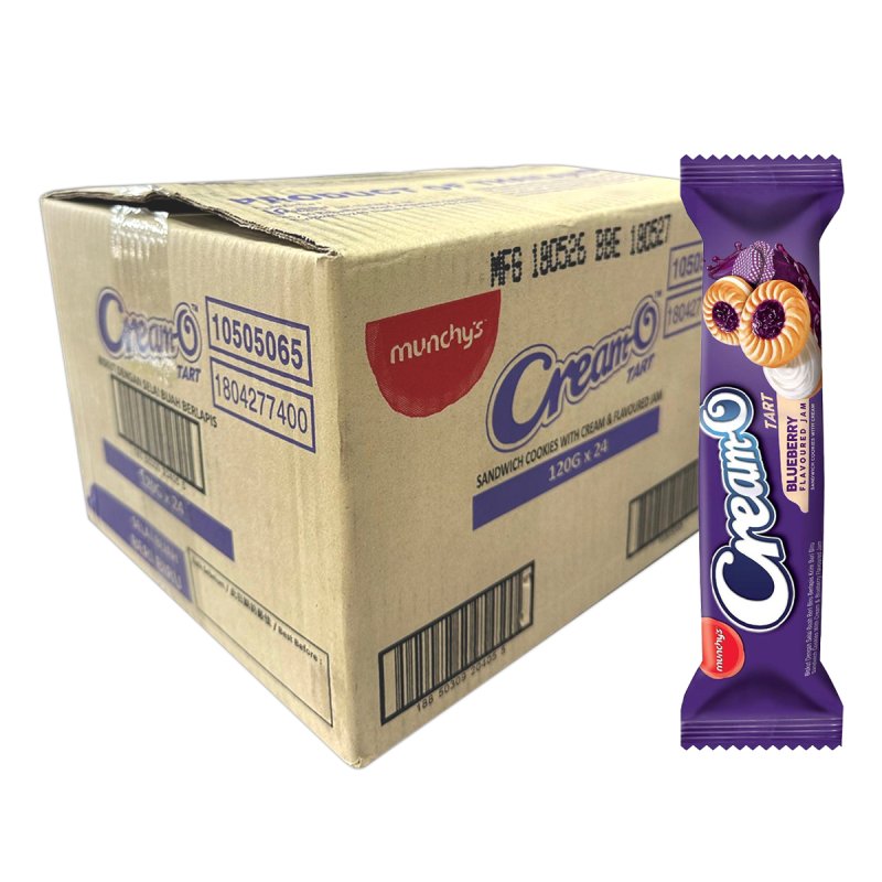 CREAM O BISKUT SANDWIC BERI BIRU 24*120G