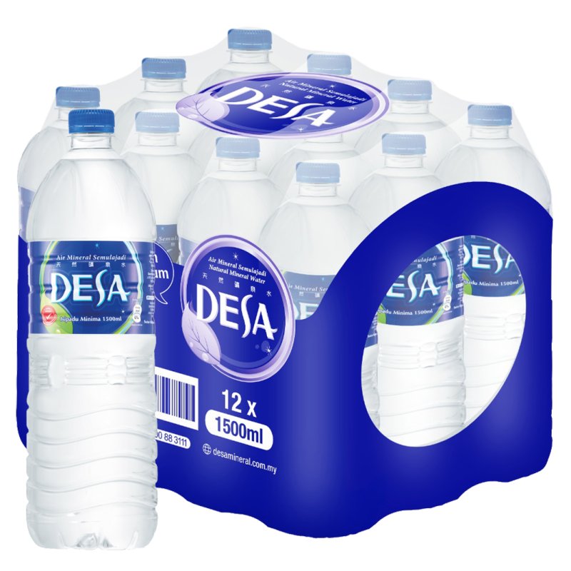Desa Natural Air Mineral 12*1.5l