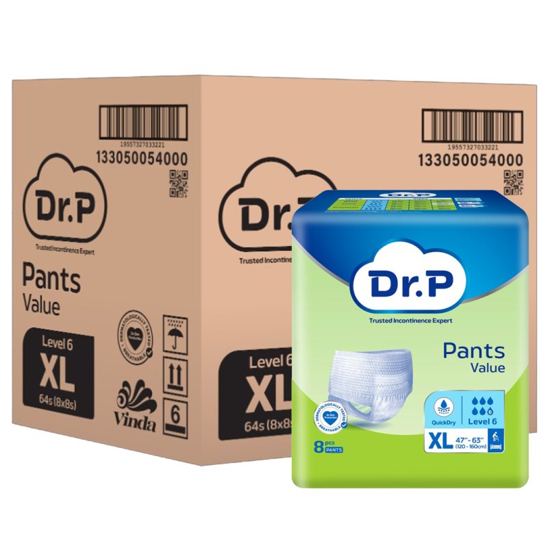DR P VALUE PANTS XL LAMPIN DEWASA 8*8S