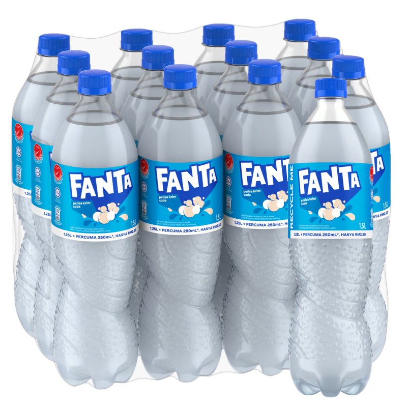 FANTA KRIM SODA 12*1.25L