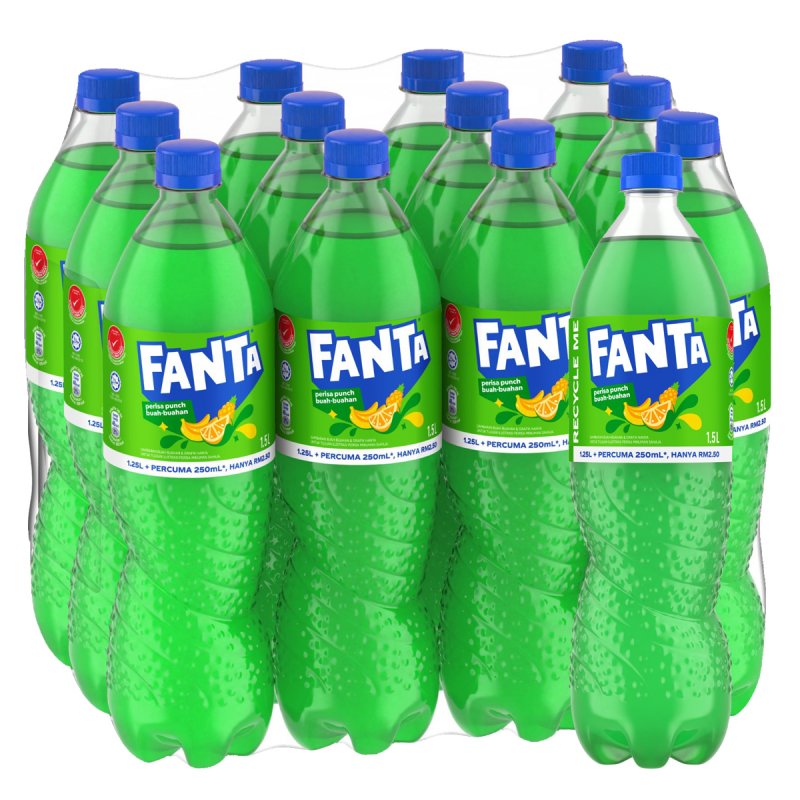 FANTA PUNCH BUAH BUAHAN 12*1.25L