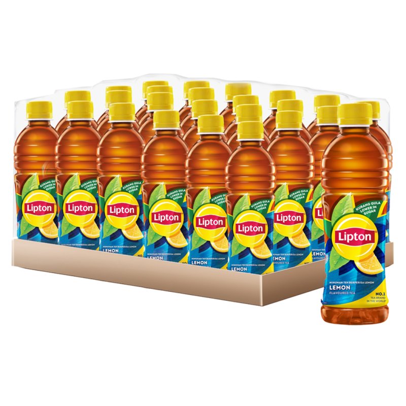 LIPTON TEH LEMON AIS 24*450ML