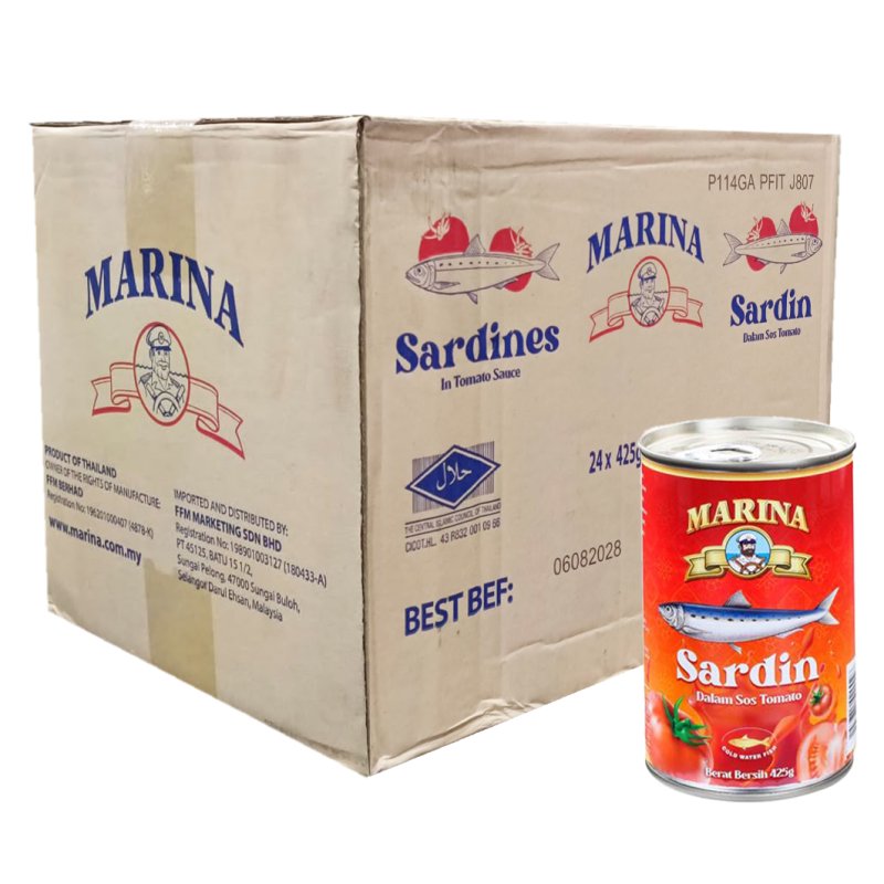 MARINA SARDIN DALAM SOS TOMATO 24*425G
