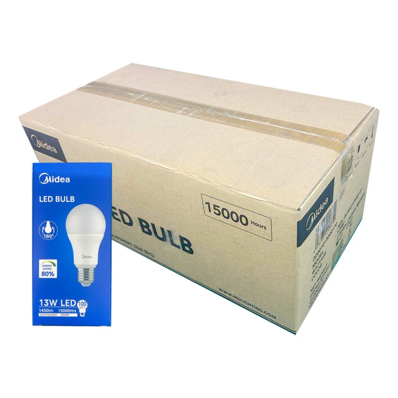 MIDEA LED BULB COOL DAYLIGHT 13W 20*1S