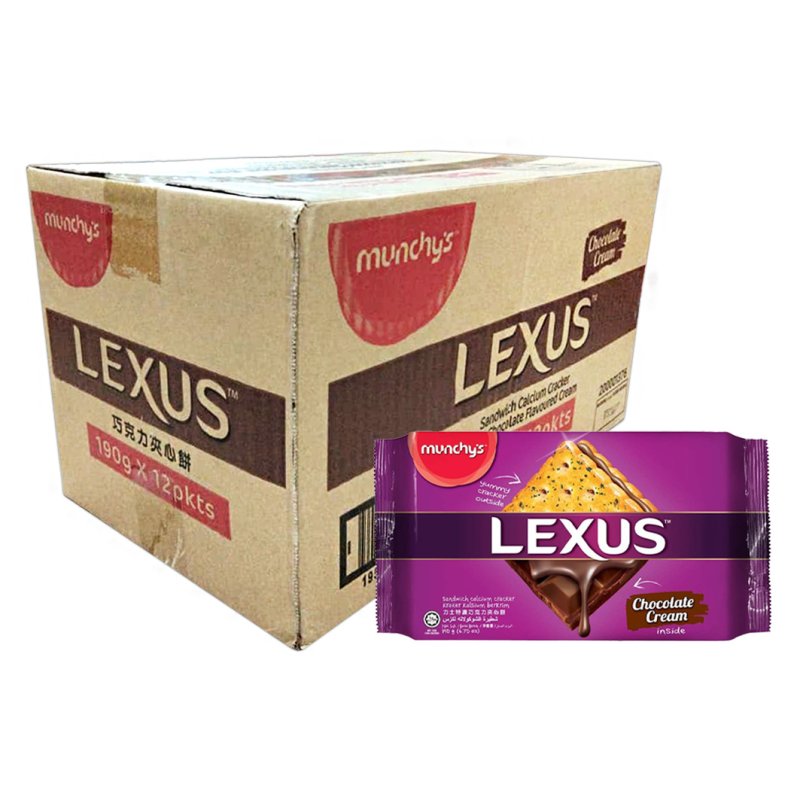 MUNCHYS LEXUS KRAKER KRIM COKLT 12*190G