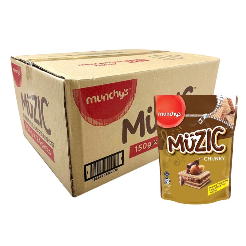 MUNCHYS MUZIC CHUNKY KCG HAZEL 24*150G