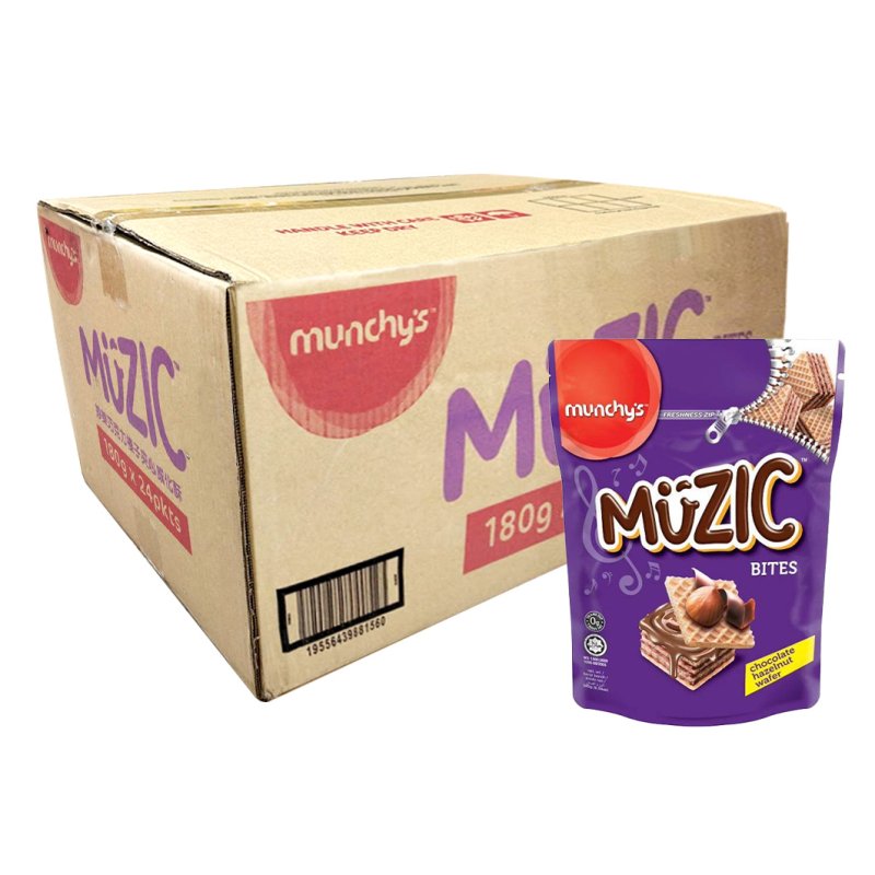 MUNCHYS MUZIC WAFER KCG HAZEL 24*180G