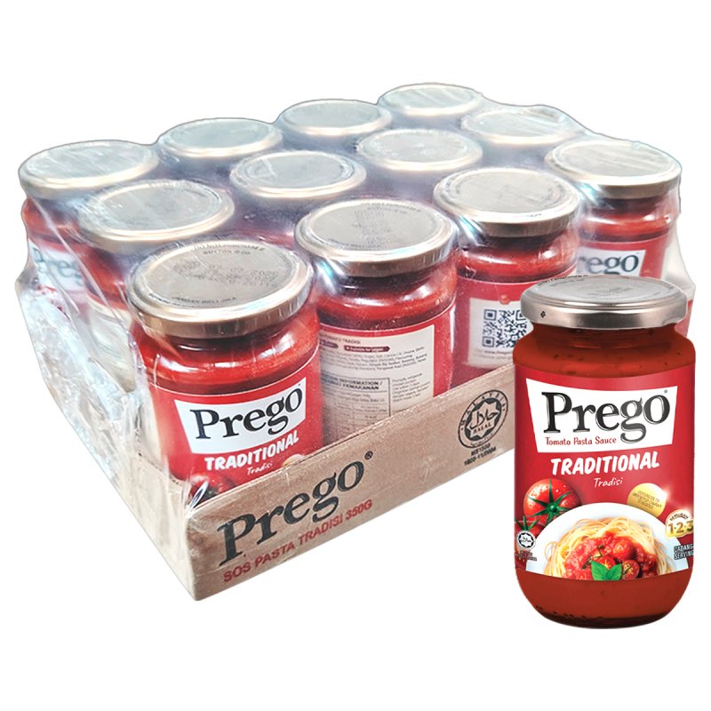PREGO TRADISIONAL PASTA SOS 12*350G