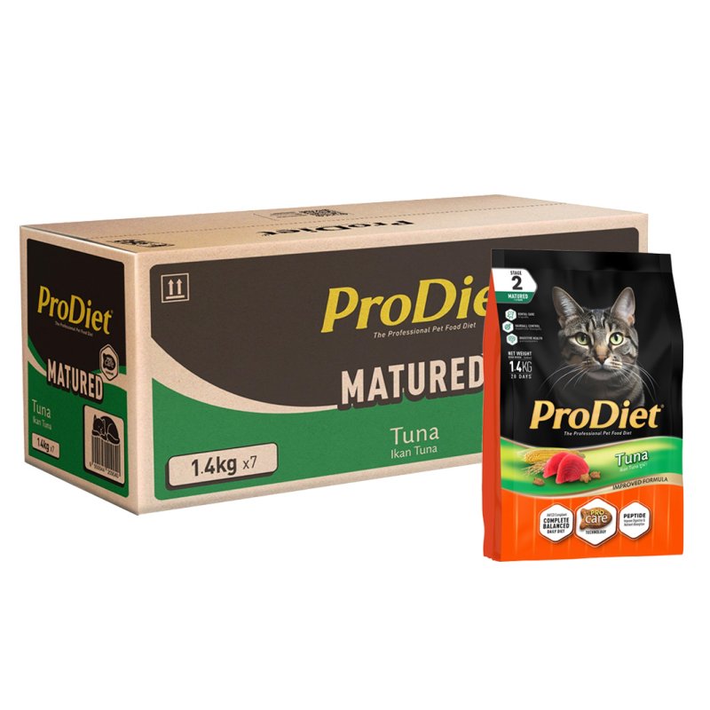 PRODIET TUNA MAKANAN KUCING 7*1.4KG