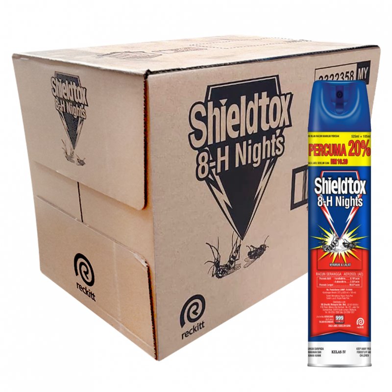 SHIELDTOX 8H SMBRN MLM 24*630ML RM10.20