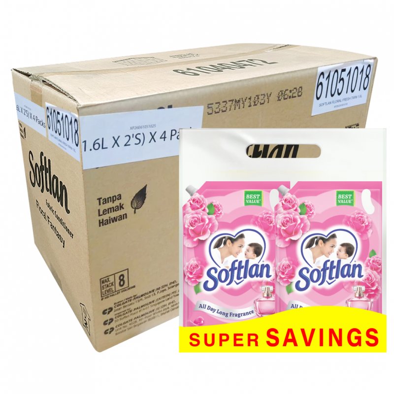 SOFTLAN FANTASI FLORA PEK 4*2*1.6L TP